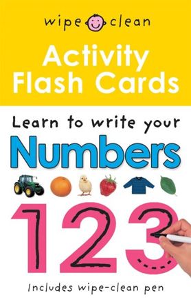 Activity Flash Cards 123 (Wipe-Clean)